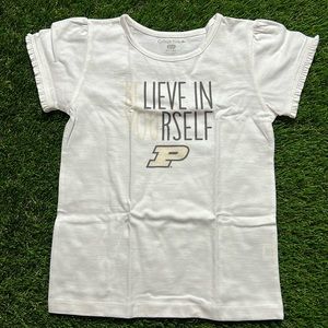 Girls Purdue Boilmakers “Believe In Yourself” College Kids T-shirt